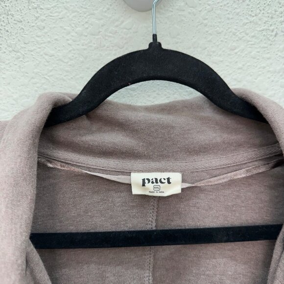 Pact Organic Cotton Airplane Relaxed Blazer Womens XXL - Picture 2 of 5